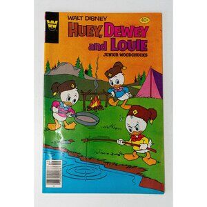 Walt Disney Huey Dewey And Louie Junior Woodchucks Comic Book 1970s Whitman